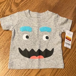 Carter’s Grey Monster T-shirt newborn